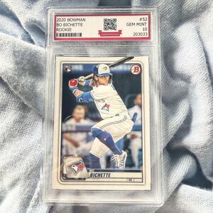 2020 Bowman - Bo Bichette #52 Rookie (RC) 10 Gem Mint 10